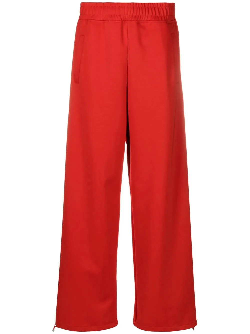 

JW Anderson elasticated wide-leg track pants - Red