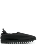 A-COLD-WALL* drawstring slip-on sneakers - Black