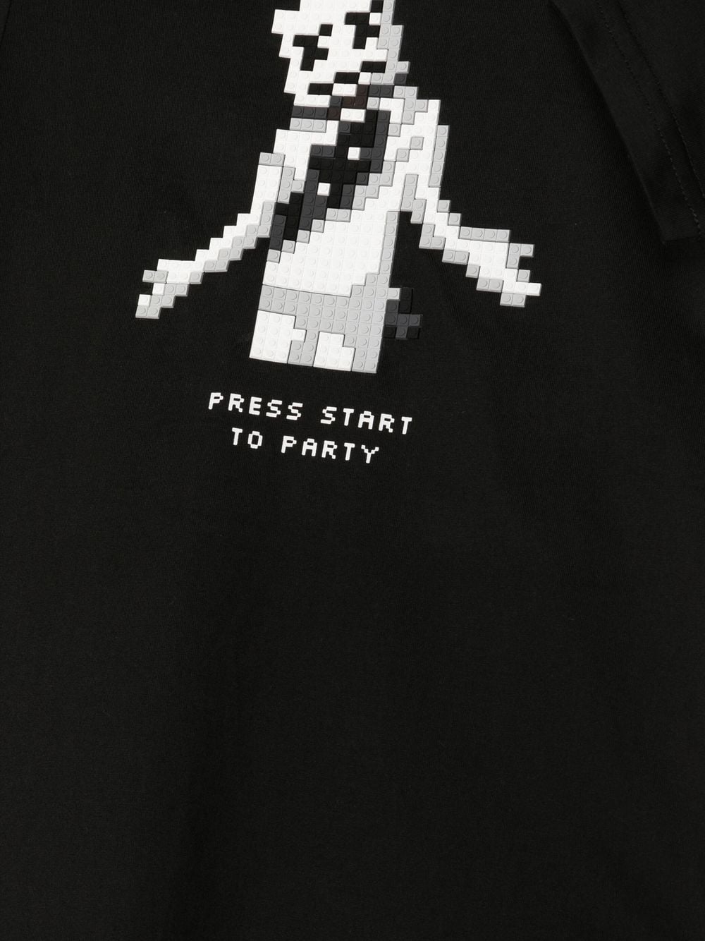 Shop Mostly Heard Rarely Seen 8-bit Mini Party Starter T-shirt In Schwarz