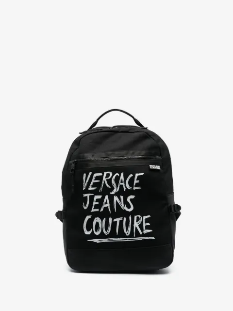 Versace Jeans Couture Rucksack mit Graffiti-Print