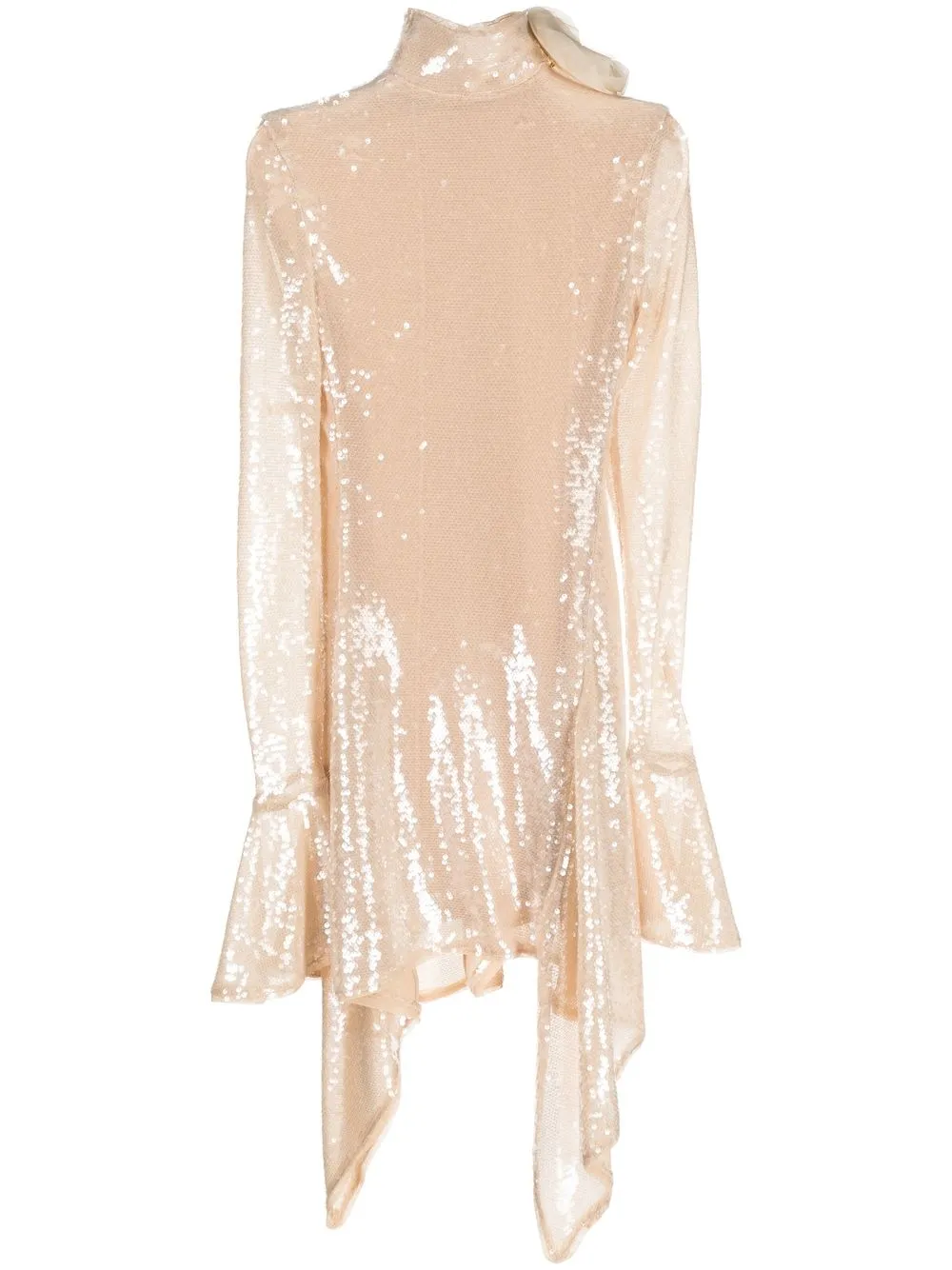 

Blumarine sequin-embellished dress - Neutrals