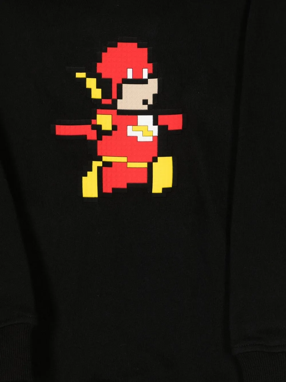 Mostly Heard Rarely Seen 8-bit Mini Zooom Hoodie Mit Pixel-print In Black
