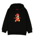 Mostly Heard Rarely Seen 8-Bit Mini Zooom pixelated-print hoodie - Black