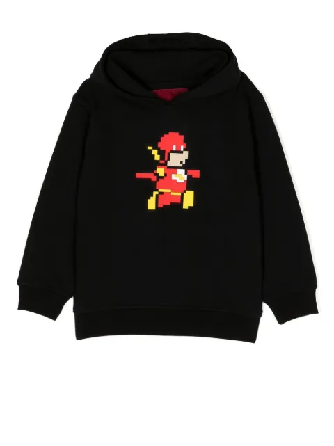 Mostly Heard Rarely Seen 8-Bit Mini Zooom pixelated-print hoodie