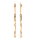 Fernando Jorge 18kt yellow gold Fluid diamond earrings