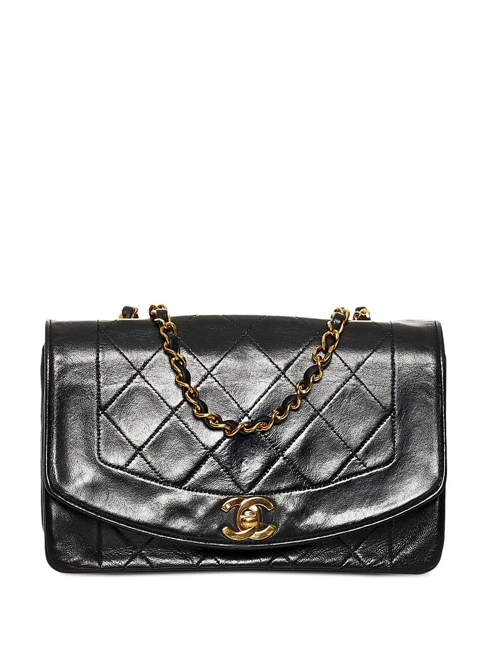 

Chanel Pre-Owned 1994-1996 Diana shoulder bag - Black