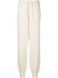 REMAIN tapered-leg knitted trousers - Neutrals