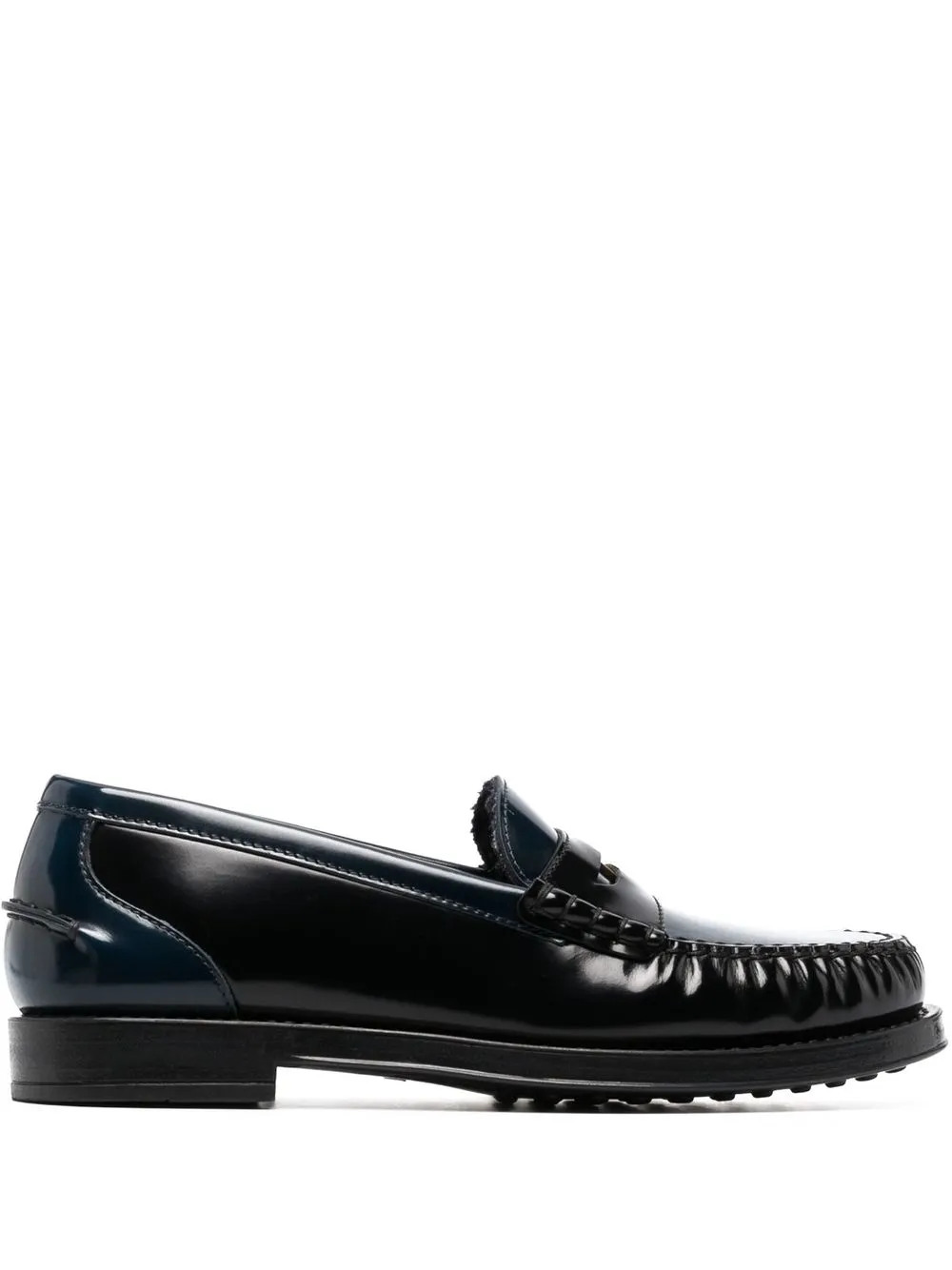 

Tod's 20mm chunky penny loafers - Black