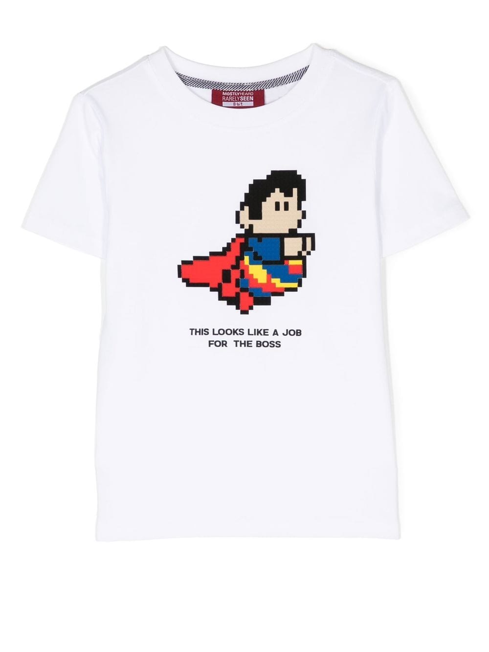 Mostly Heard Rarely Seen 8-bit Kids' Mini Super T-shirt In White