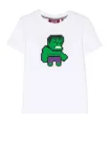 Mostly Heard Rarely Seen 8-Bit Mini Aargh cotton T-shirt - White