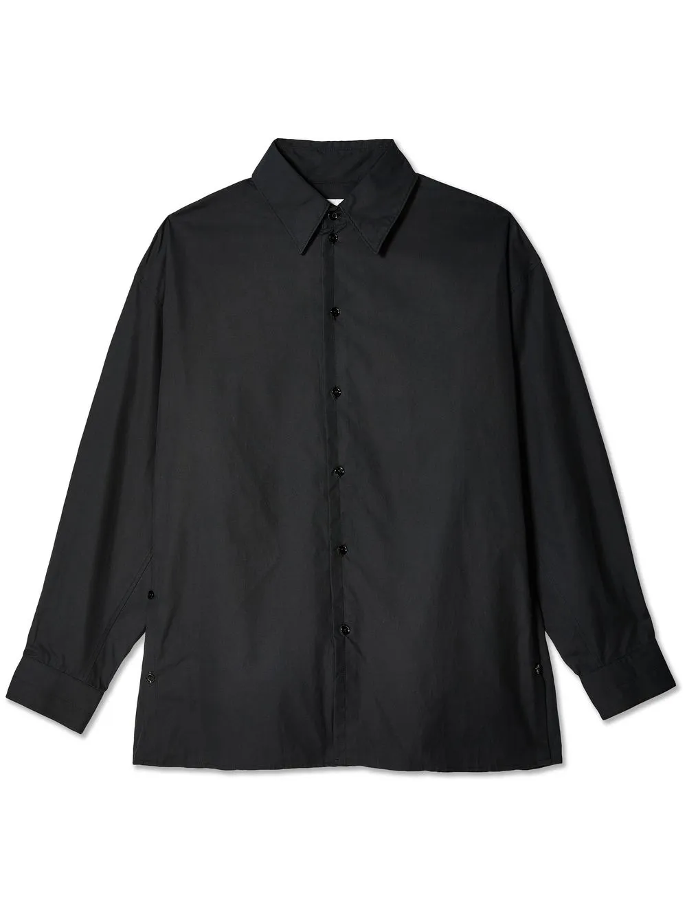 

Lemaire long-sleeve cotton shirt - Black