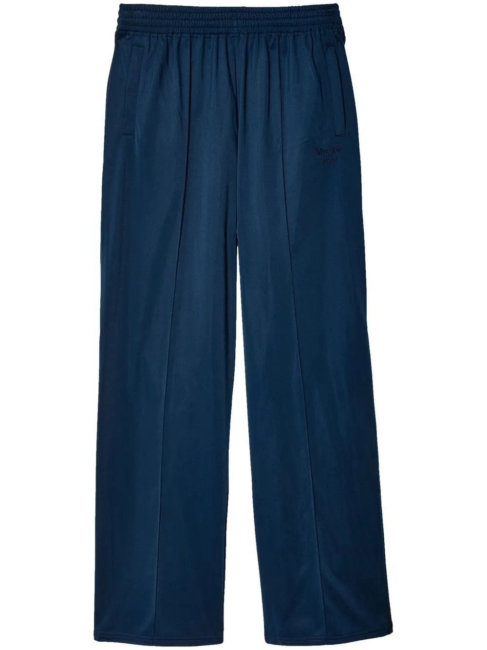 

Martine Rose pants con logo bordado - Azul