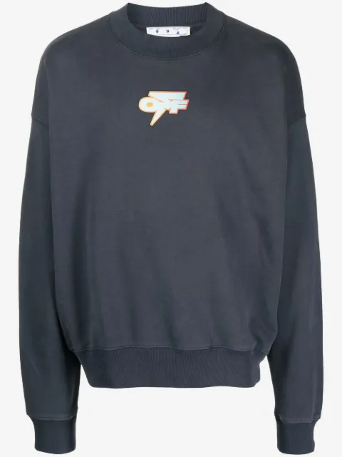 Off-White sudadera Degrade Thund