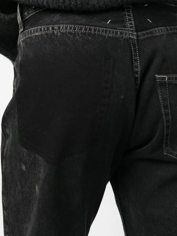 Maison Margiela Paint straight-leg Jeans - Farfetch