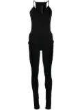 Rick Owens Lilies braided Zephyr jumpsuit - Black