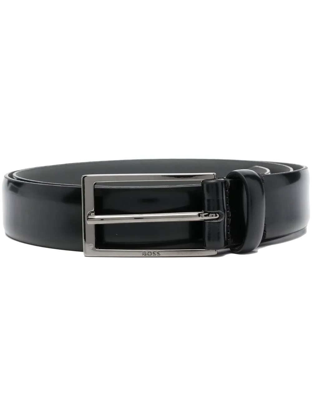 

BOSS calf leather belt - Black