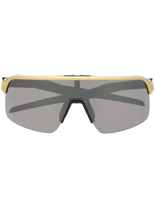 Oakley logo-plaque Sunglasses - Farfetch