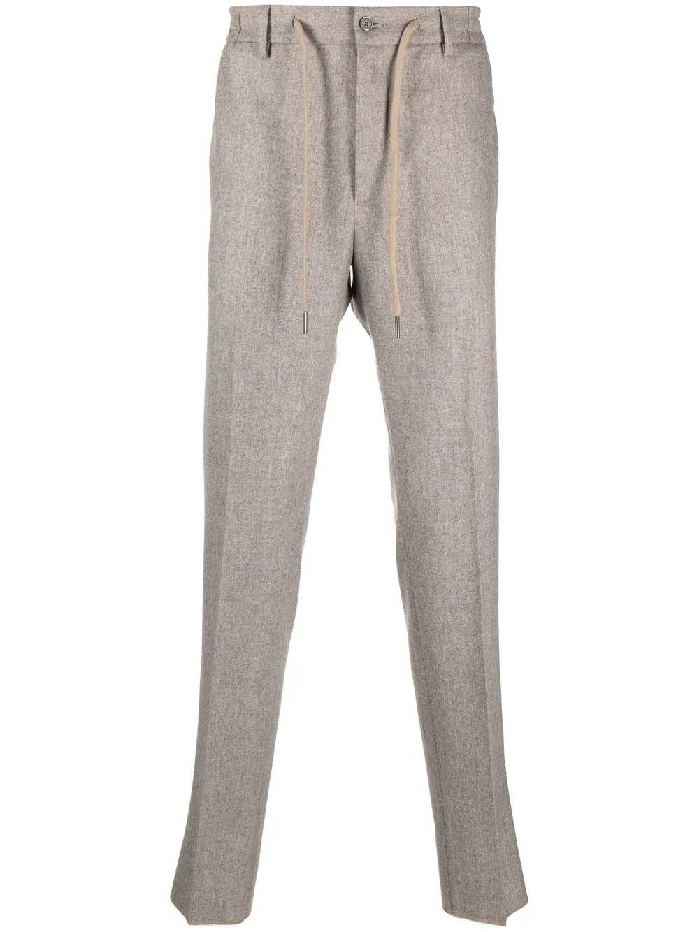 

Tagliatore virgin-wool drawstring trousers - Neutrals