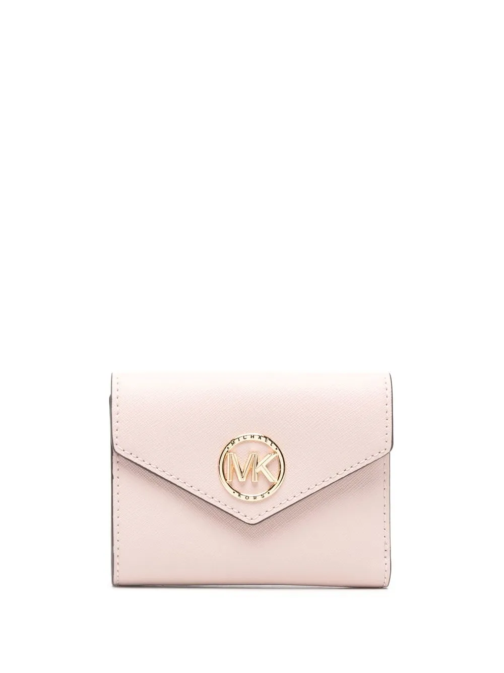 

Michael Michael Kors logo-plaque leather purse - Pink