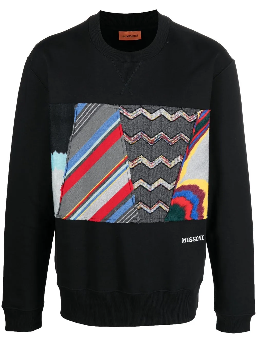 

Missoni logo-print detail sweatshirt - Black