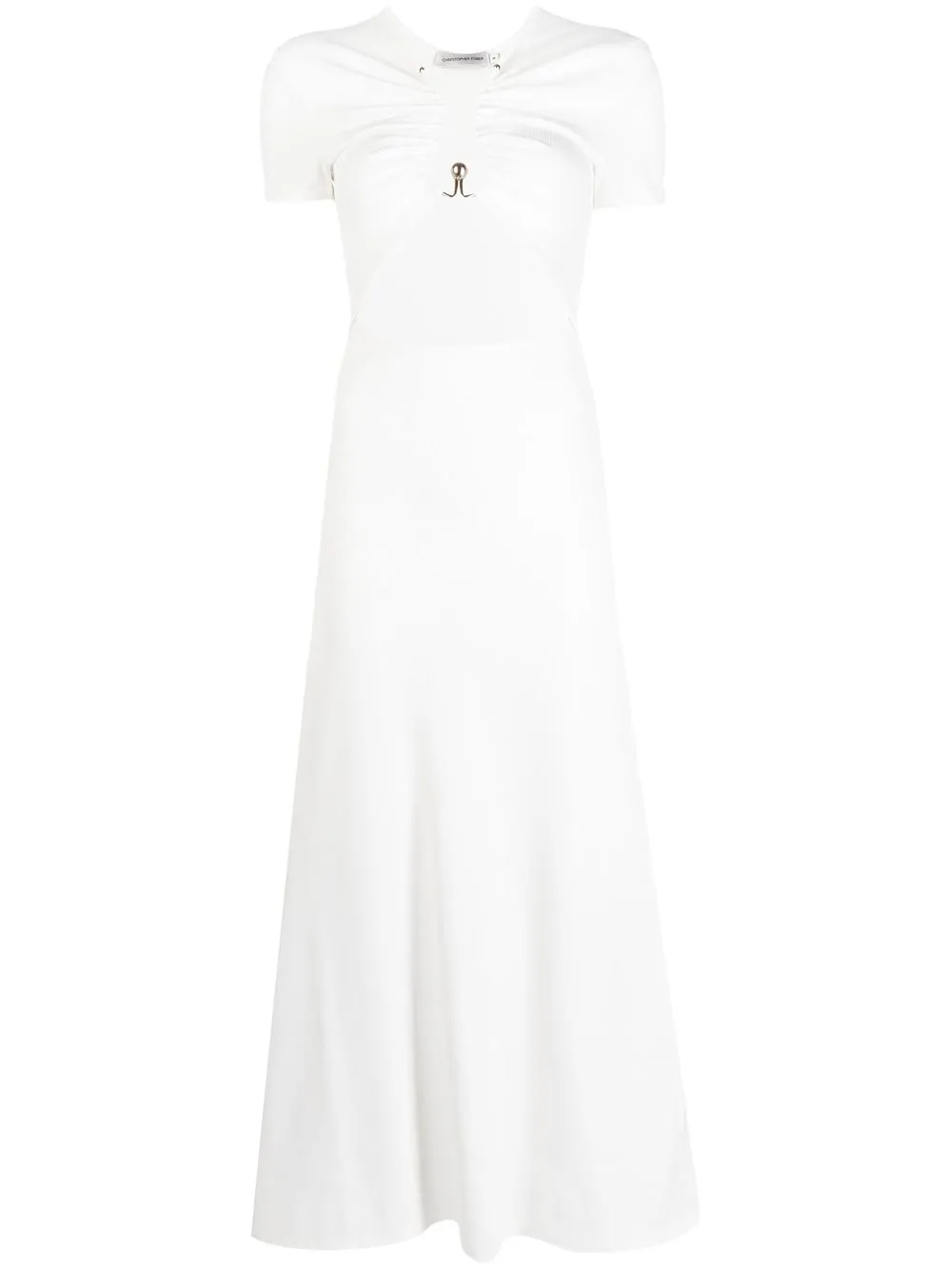 

Christopher Esber cut-out maxi dress - White