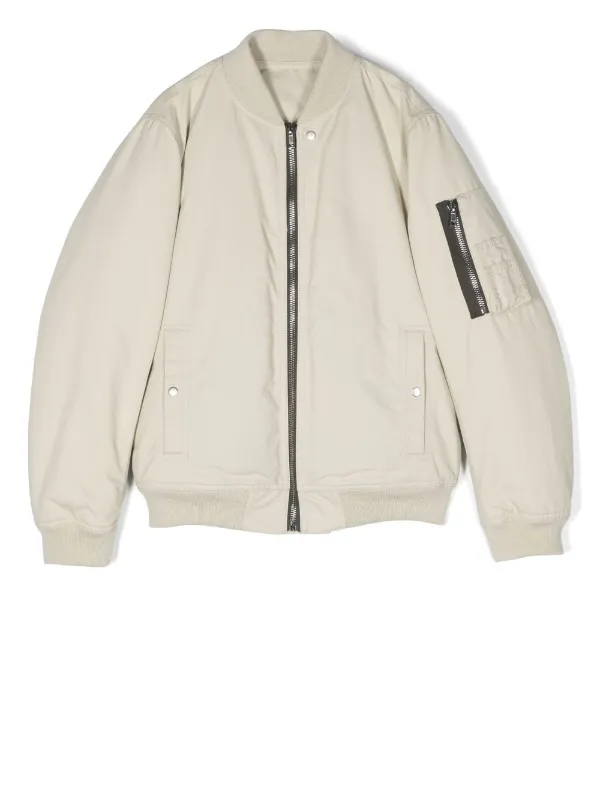 Flight padded bomber jacket