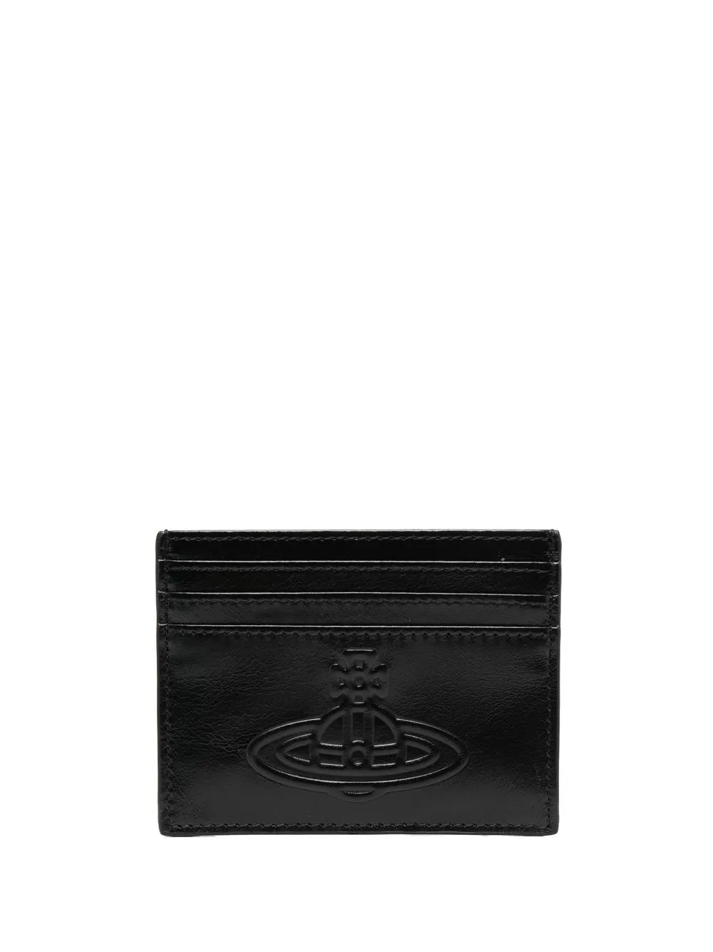 

Vivienne Westwood Orb-embossed card holder - Black