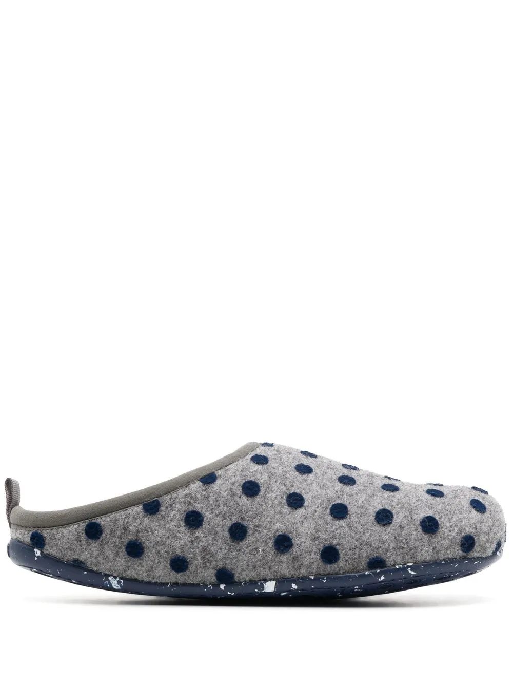 

Camper polka-dot slip-on slippers - Grey