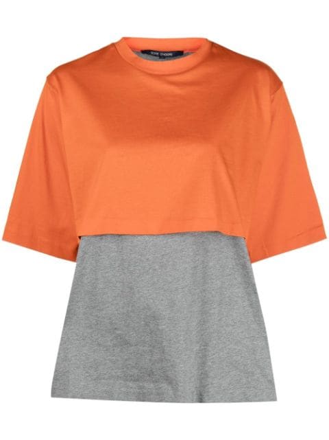 Sofie D'hoore two-tone short-sleeve T-shirt 