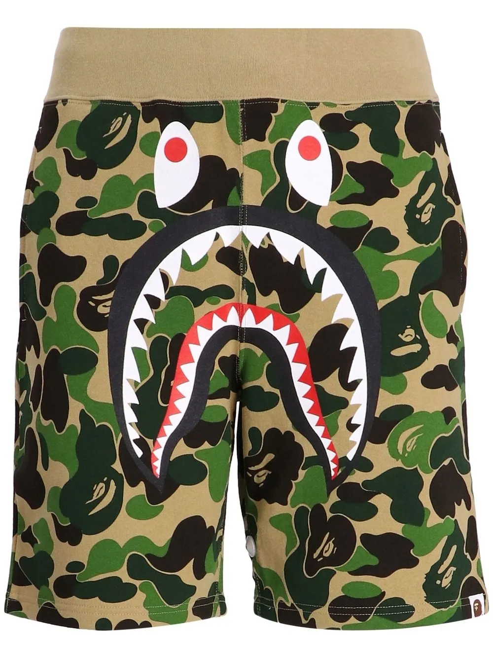 BAPY BY *A BATHING APE® camouflage-print track shorts - Green