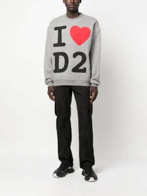 Dsquared2（ディースクエアード）メンズ スウェットシャツ