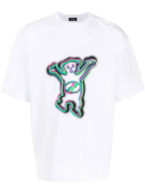 We11done graphic-print cotton T-shirt