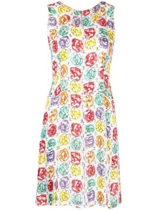 Chanel print deals dress