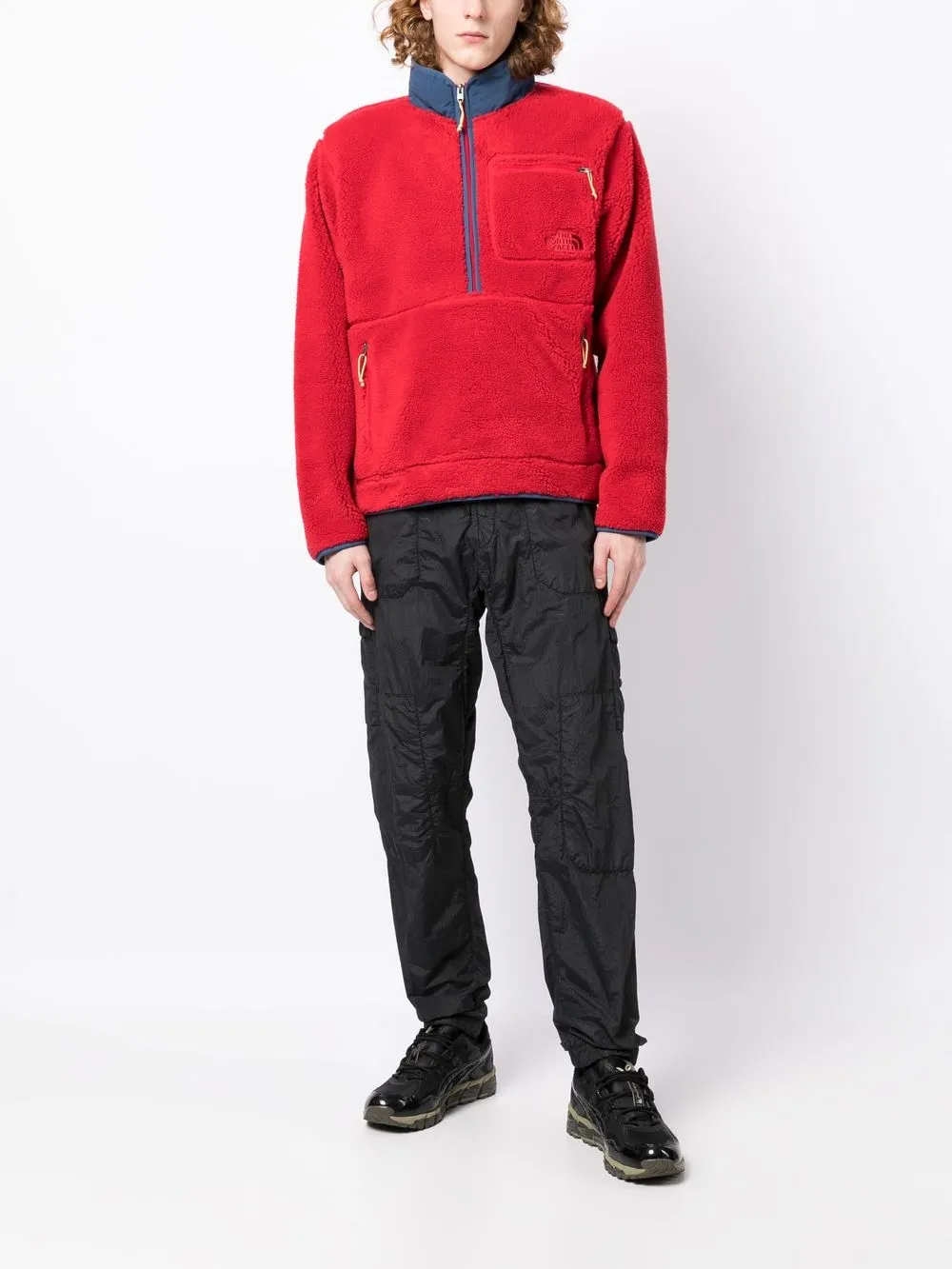 The North Face Fleece pullover - Rood