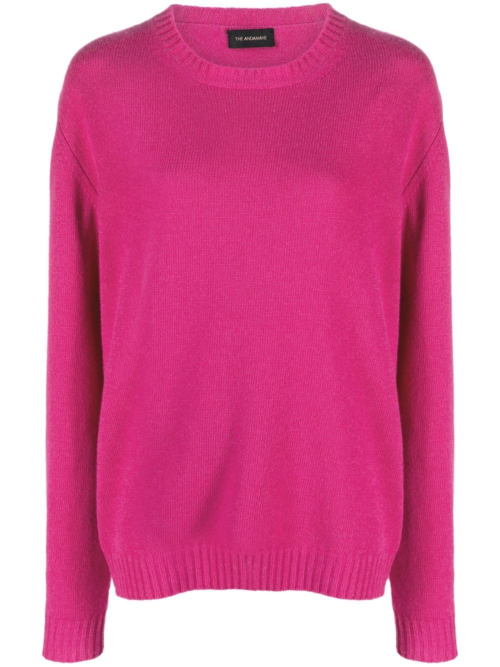 

THE ANDAMANE knitted virgin wool jumper - Pink