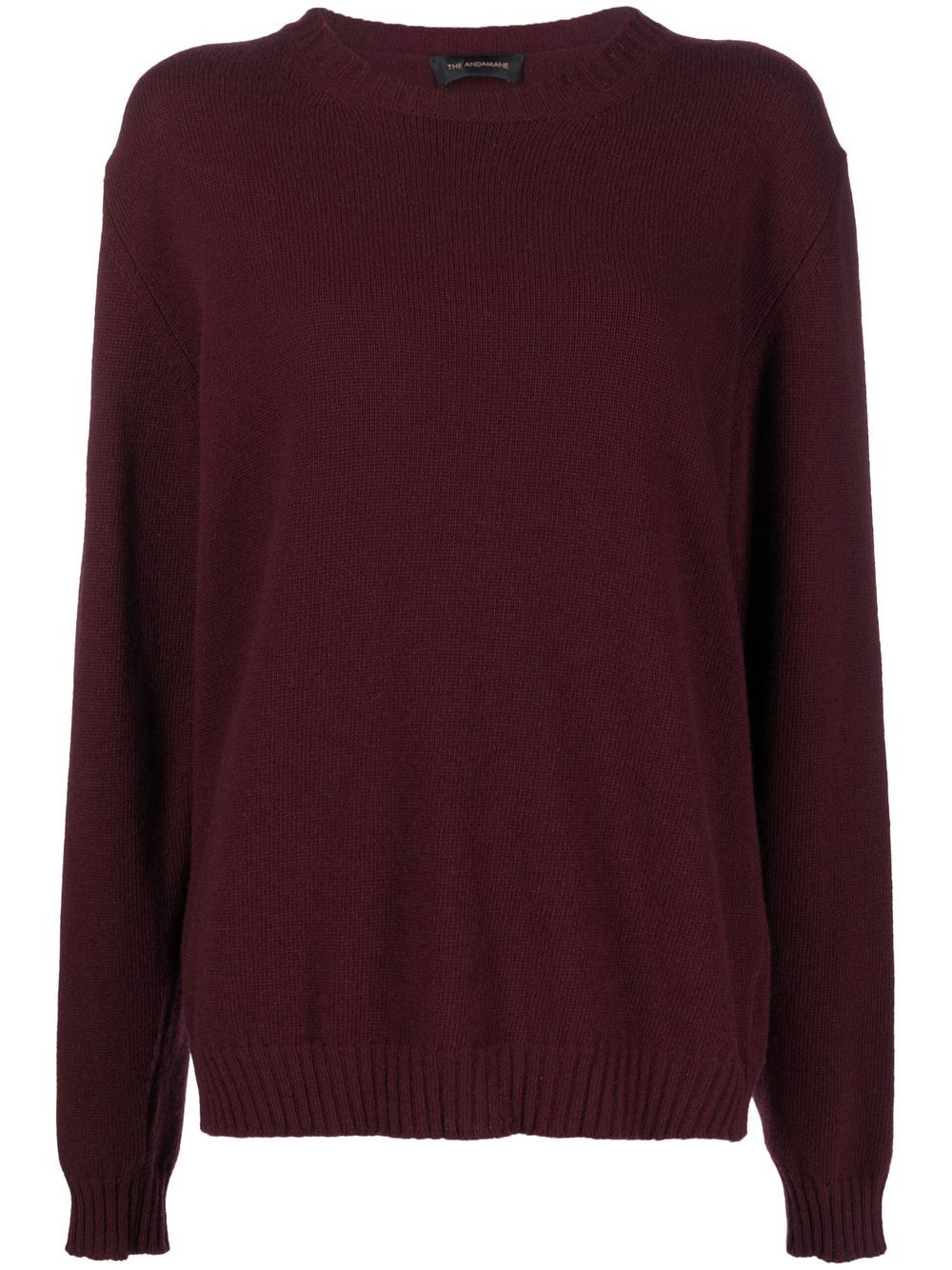 

THE ANDAMANE knitted virgin wool jumper - Red