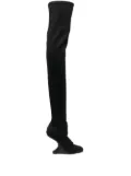 Rick Owens Lilies Cantilever 11 thigh-high boots - Black