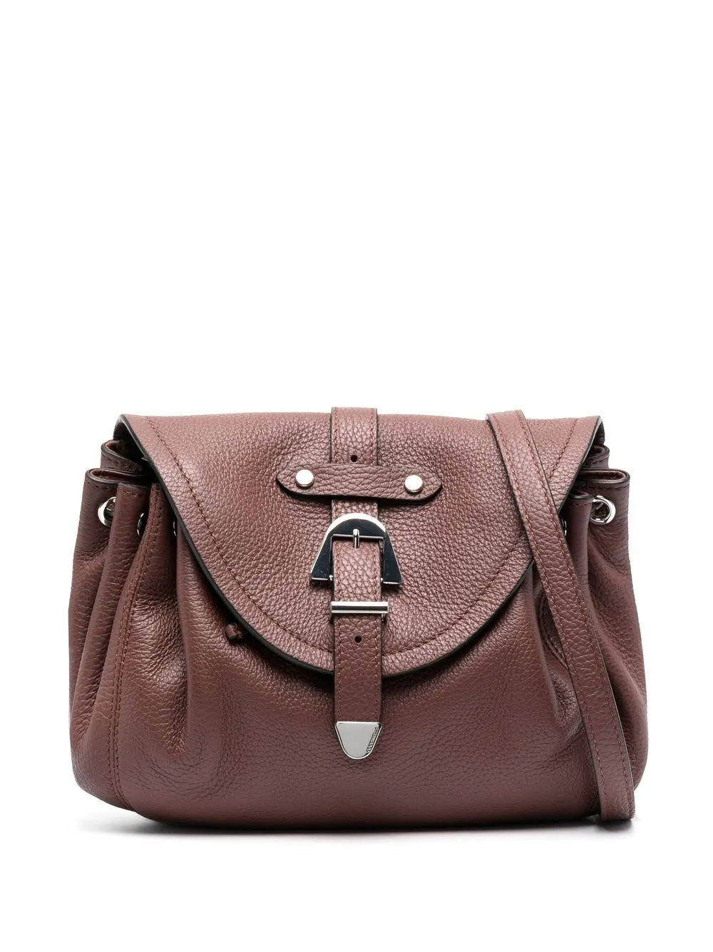 

Coccinelle buckle-fastening leather shoulder bag - Brown