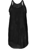 Rick Owens semi-sheer tank top - Black