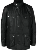 Barbour International Duke cotton wax jacket - Black