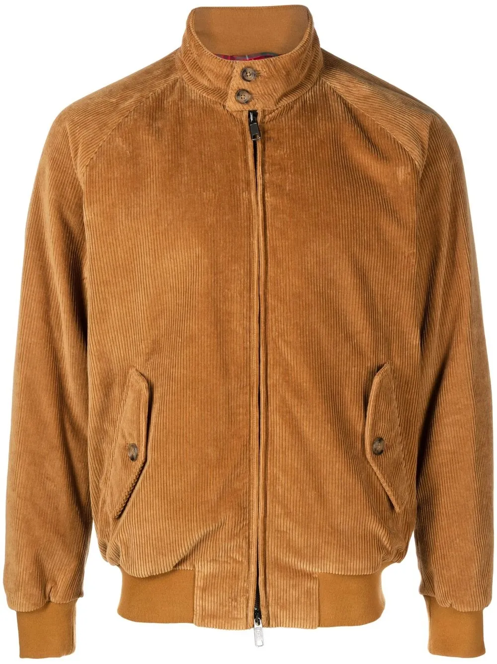 

Baracuta corduroy bomber jacket - Brown