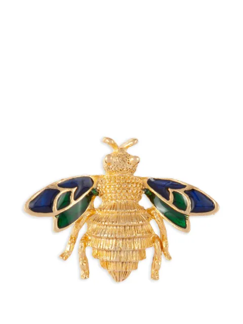 Susan Caplan Vintage 1980 Pre-Loved Enamel Bee brooch