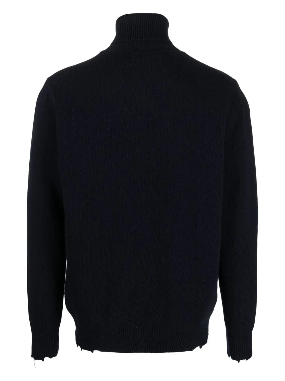 Department 5 Gerafelde trui - Blauw