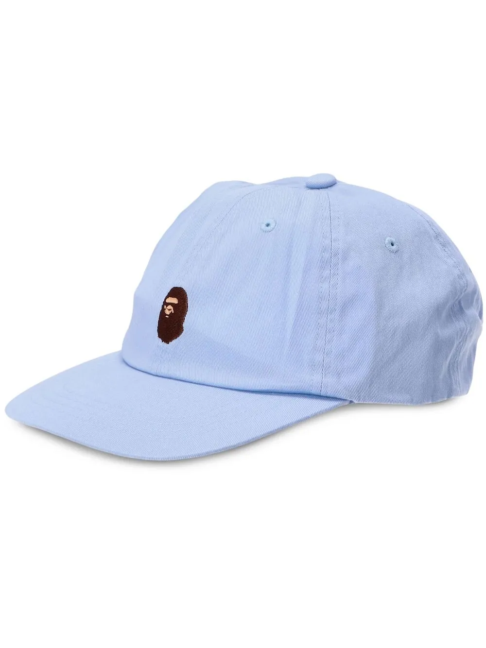 

BAPE BLACK *A BATHING APE® Ape-embroidery baseball cap - Blue