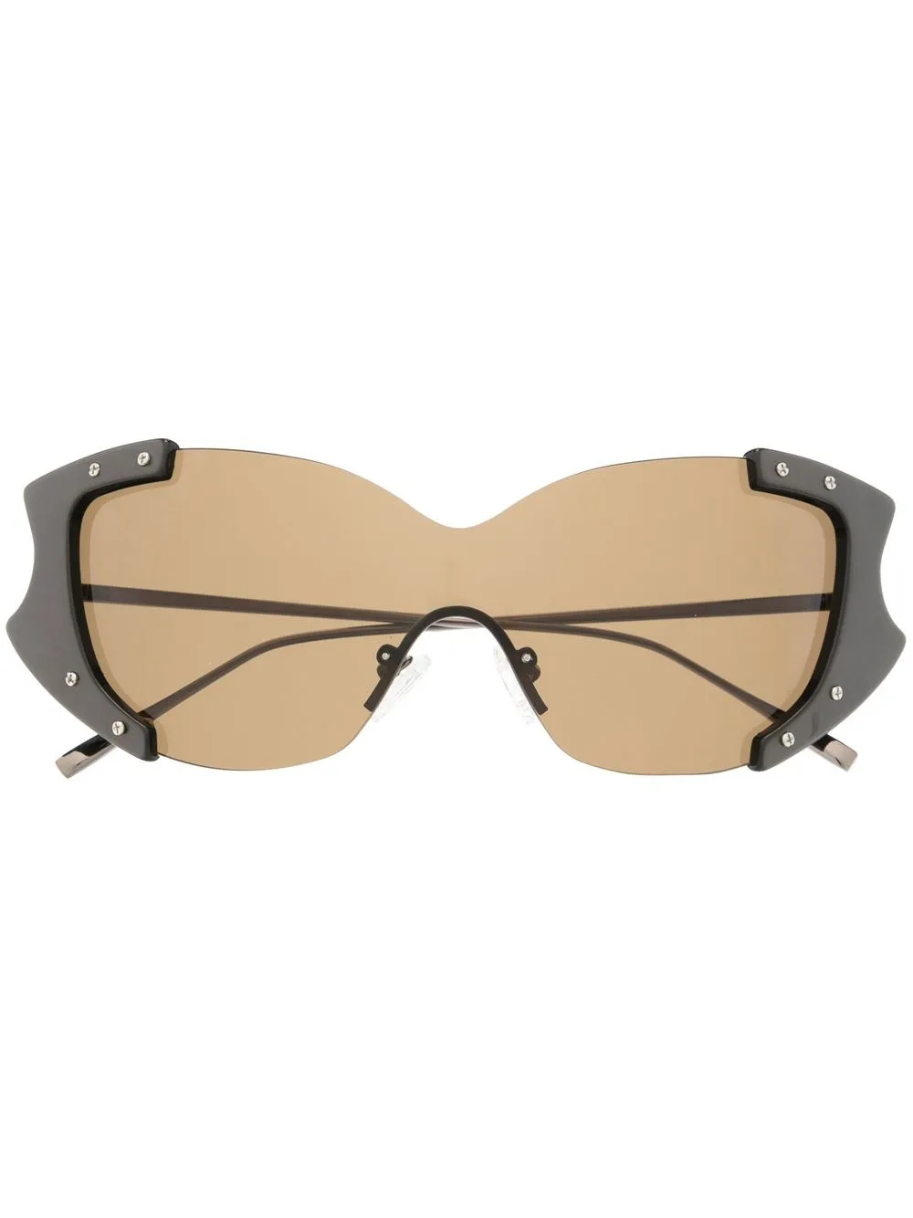

Paula Canovas del Vas Diablo Visor sunglasses - Black
