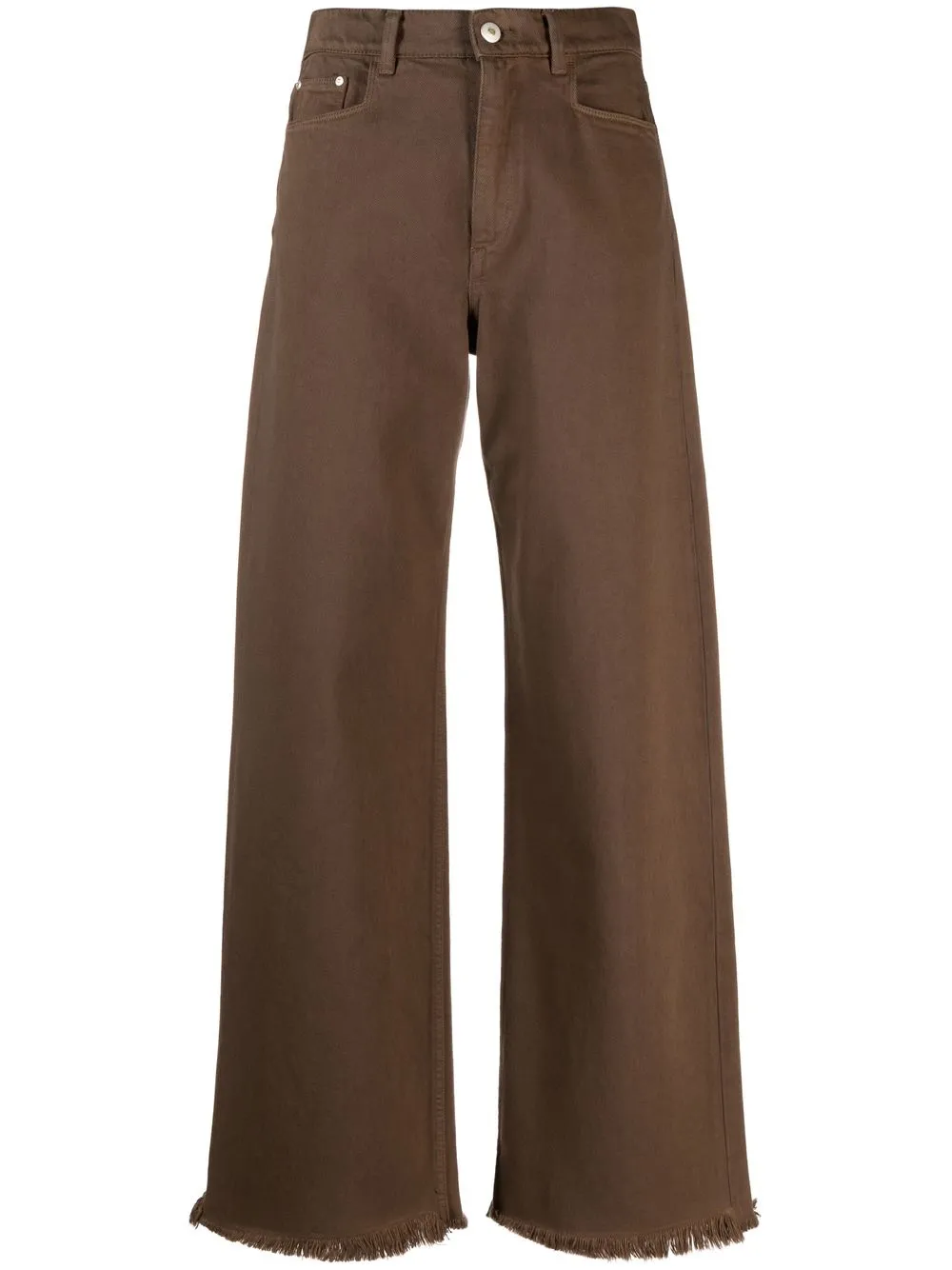 

Wandler wide-leg jeans - Brown