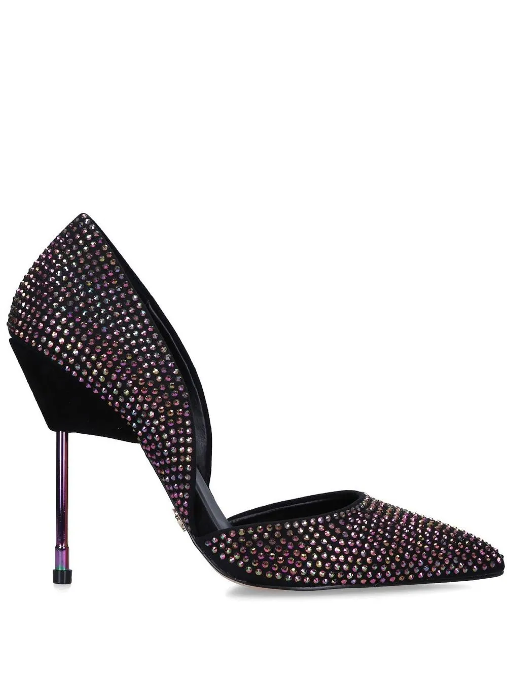 

Kurt Geiger London Bond 110mm crystal leather pumps - Purple