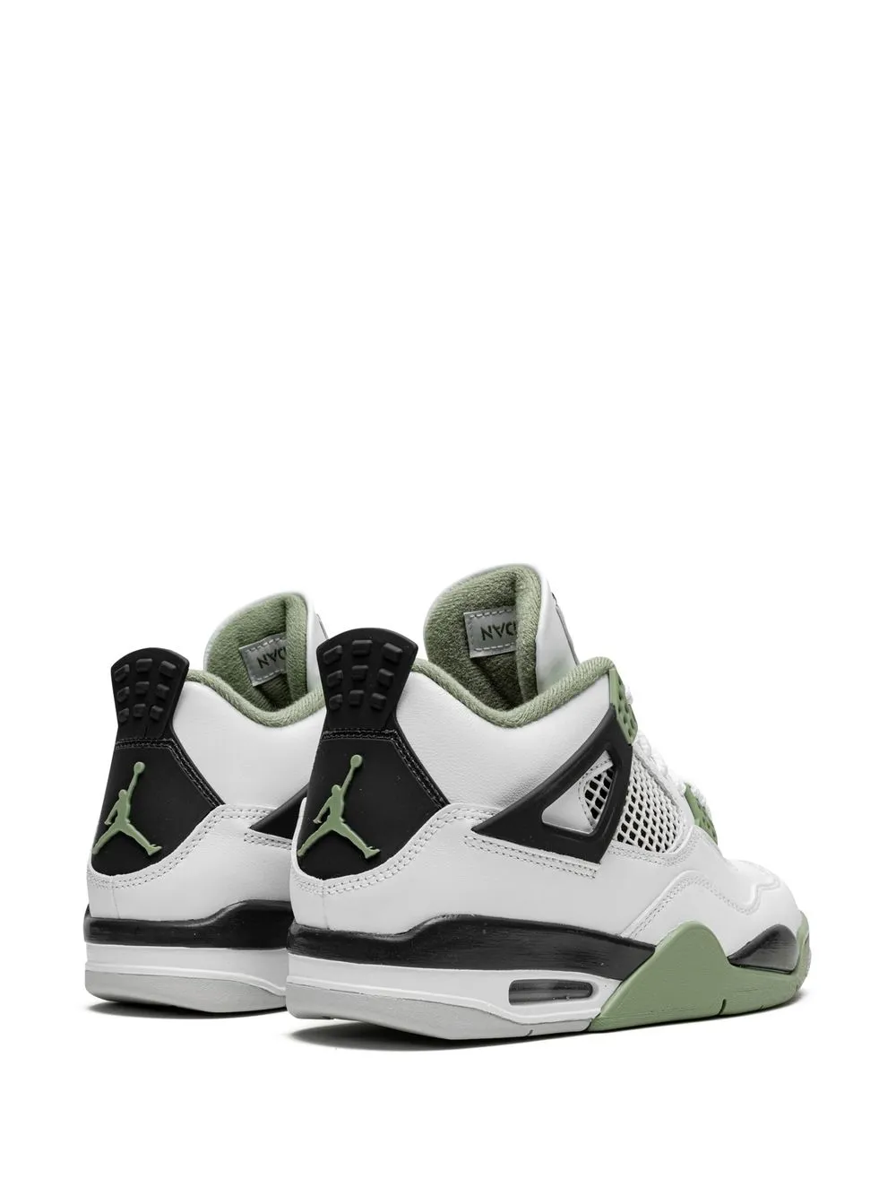 Jordan Air Jordan 4 Oil Green Sneakers Farfetch