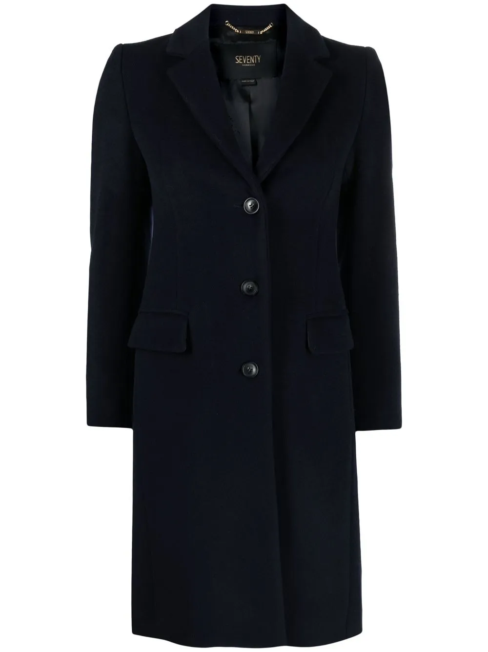 

Seventy single-breasted coat - Blue