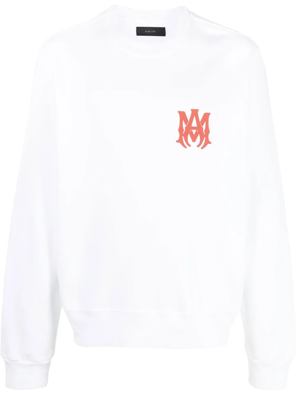 

AMIRI logo-print crew neck sweatshirt - White